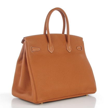 Hermes Togo Birkin 35 Gold 3 of 22