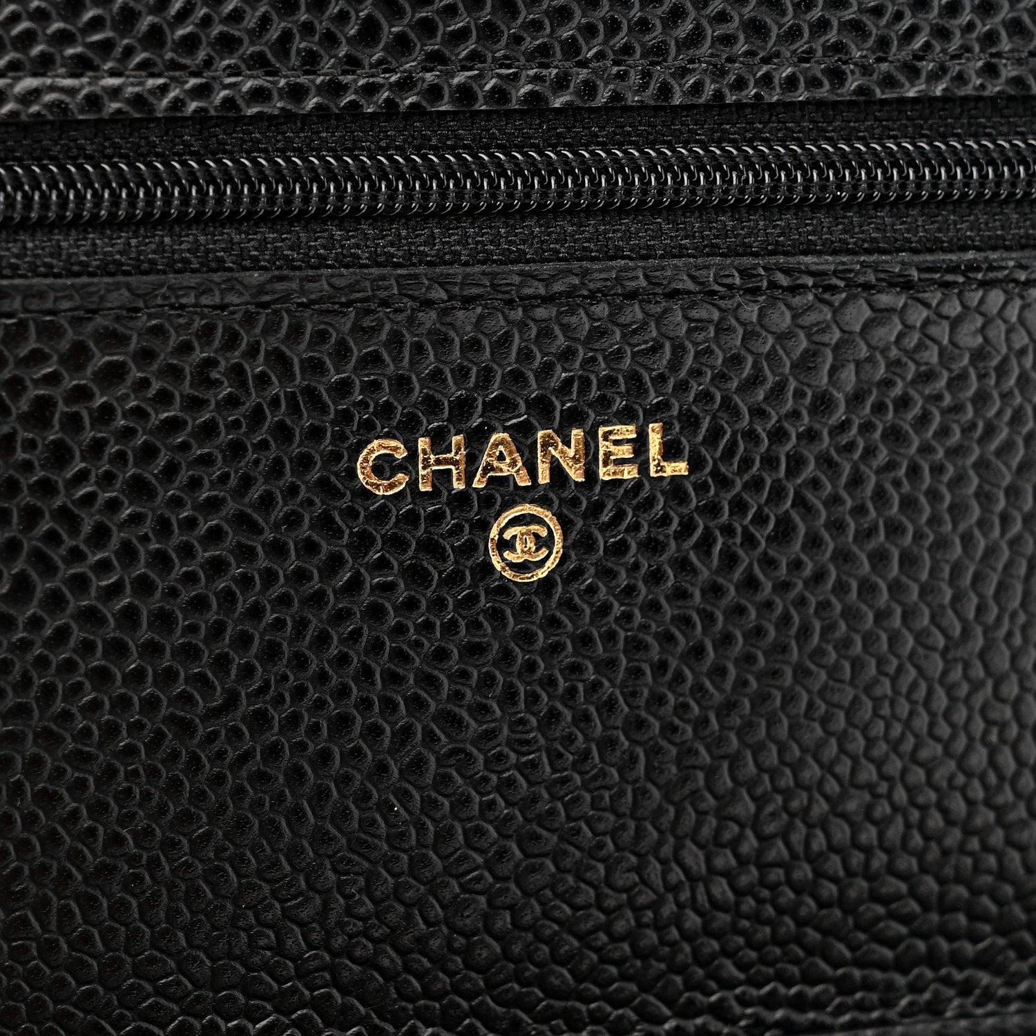 Chanel Caviar Quilted Wallet on Chain WOC Black 5 of 11