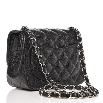 Chanel Caviar Quilted Mini Square Flap Black 3 of 8