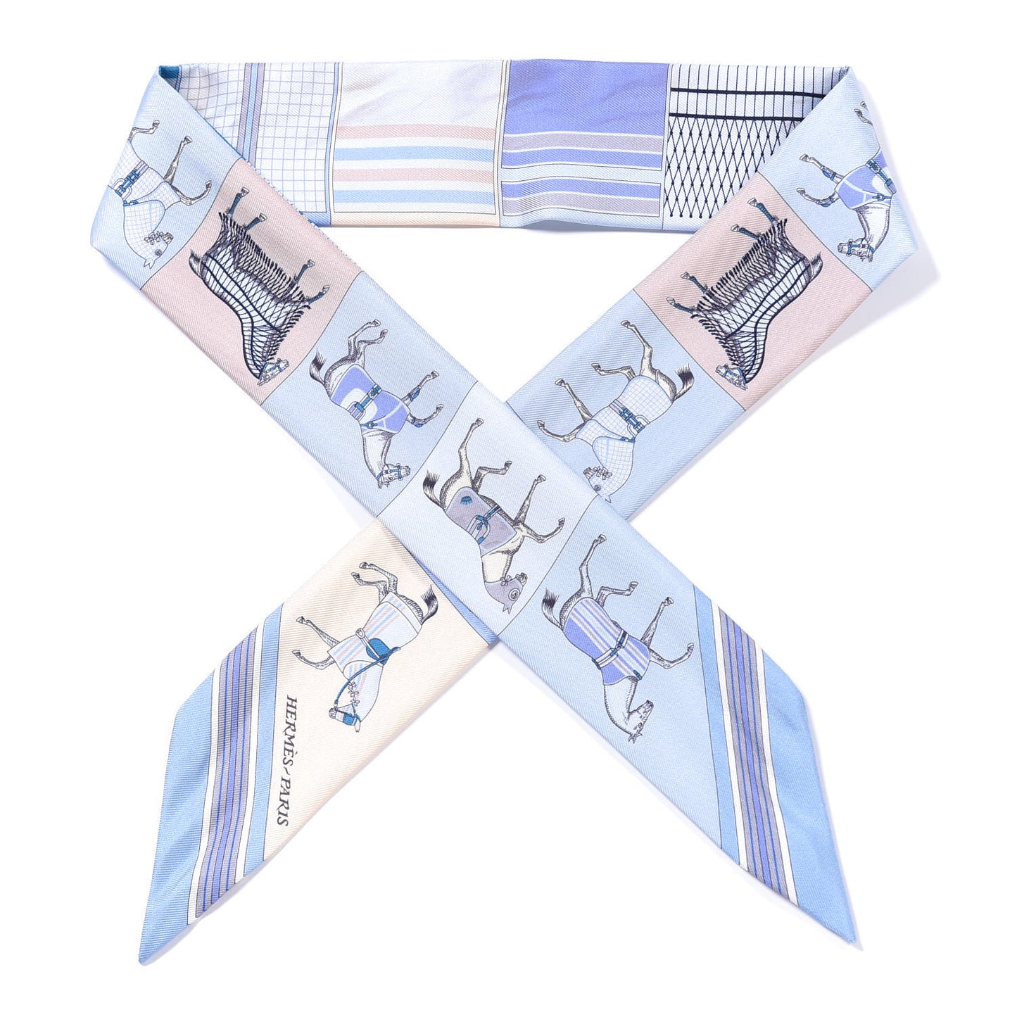 Silk Couvertures Nouvelles Twilly Ciel Marine Sable
