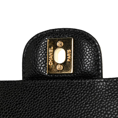 Chanel Caviar Quilted Small Double Flap Black 11 of 11