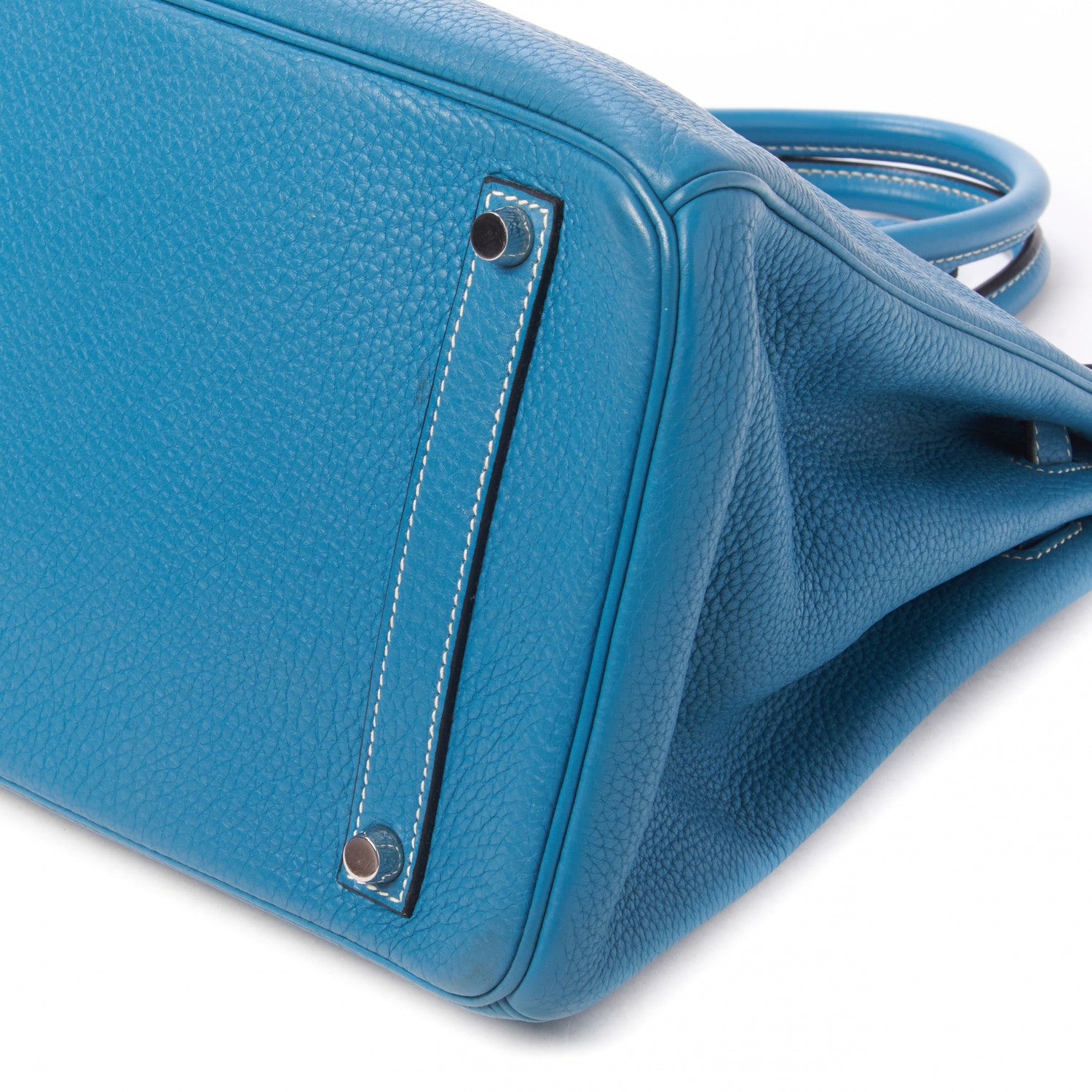 Hermes Togo Birkin 35 Blue Jean 9 of 31