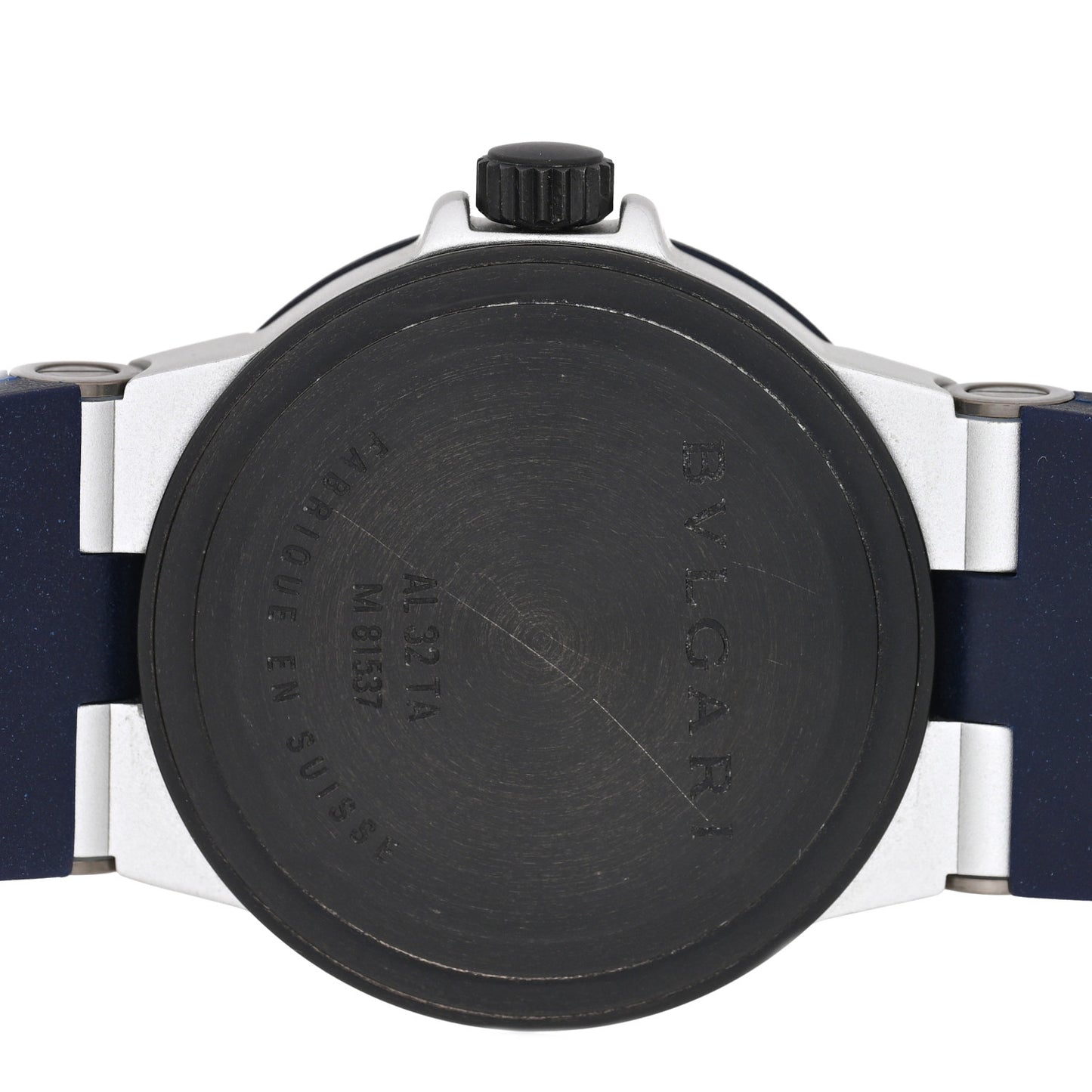 Aluminum Rubber 32mm Diagono Quartz Watch White