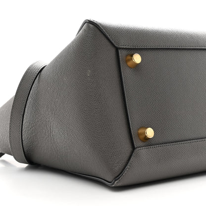 Celine Grained Calfskin Mini Belt Bag Grey 8 of 10