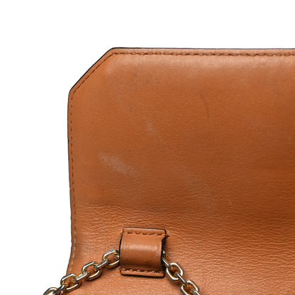 MCM Visetos Small Millie Crossbody Bag Cognac 12 of 13