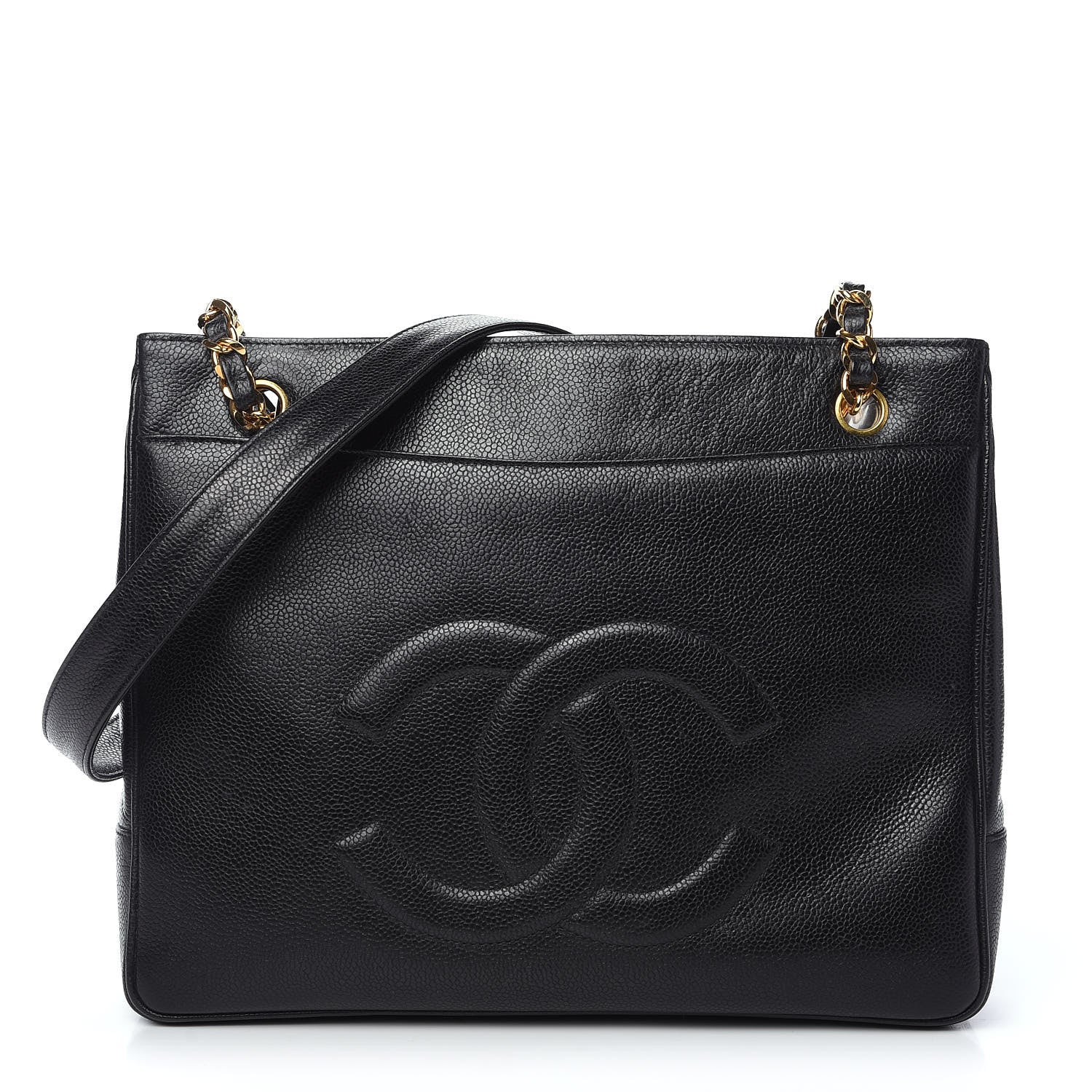 Chanel Caviar CC Shoulder Bag Black 1 of 11
