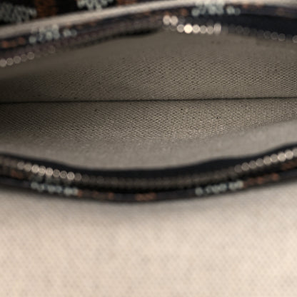Goyard Goyardine Plumet Wallet Clutch Black 5 of 11