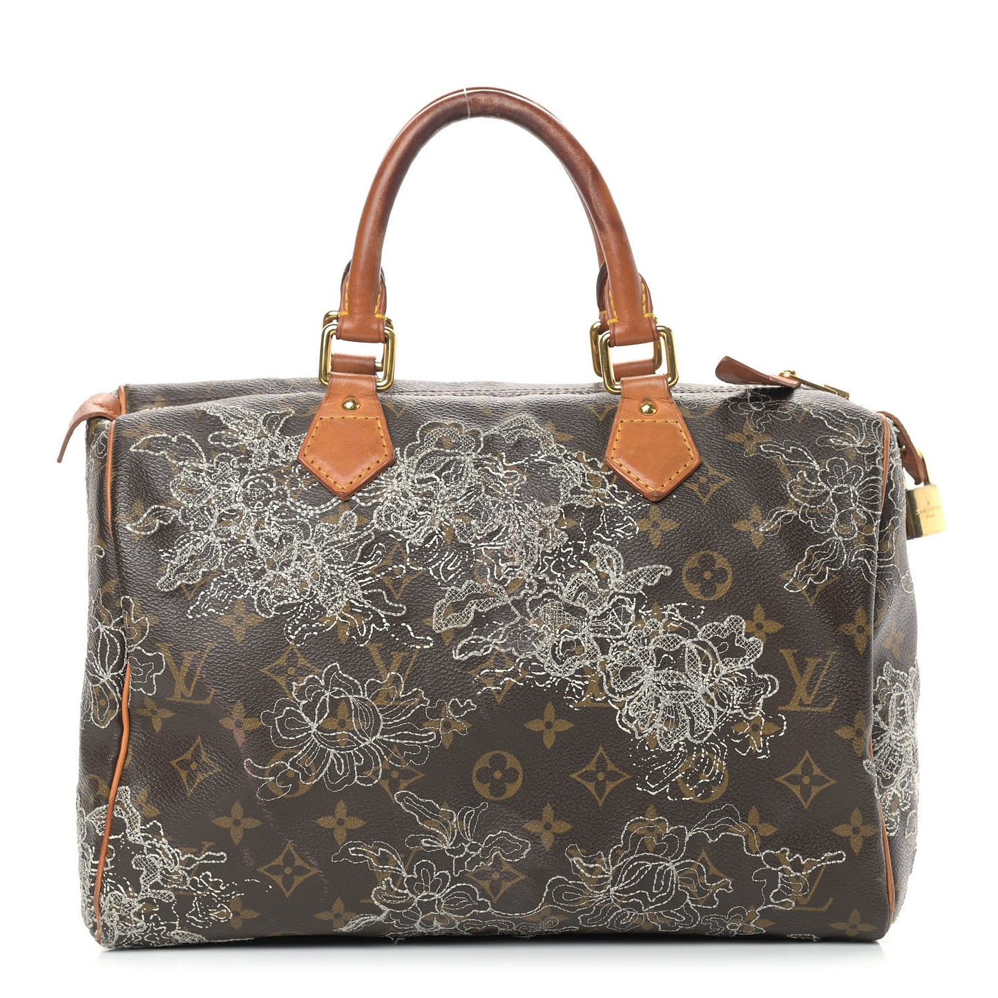 Monogram Dentelle Speedy 30 Silver