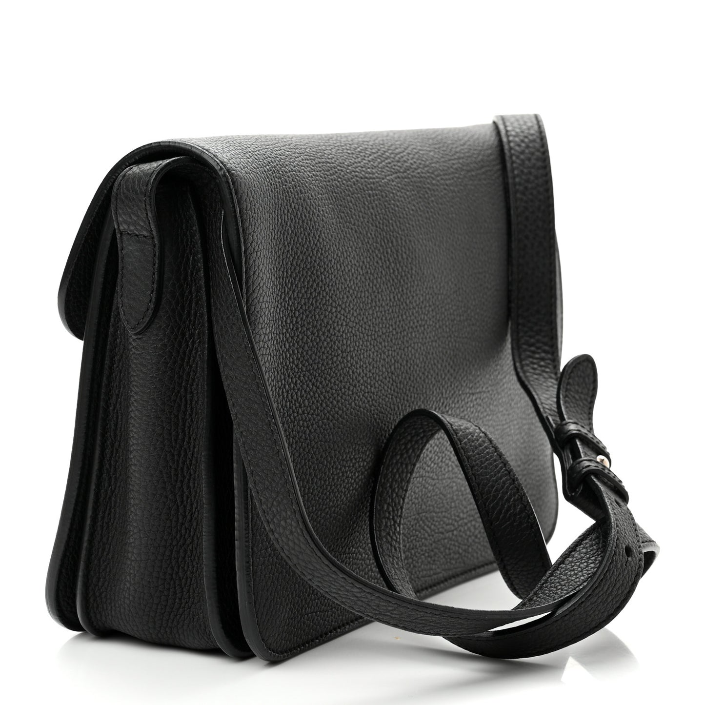 Soft Calfskin Small Jackie Shoulder Bag Black