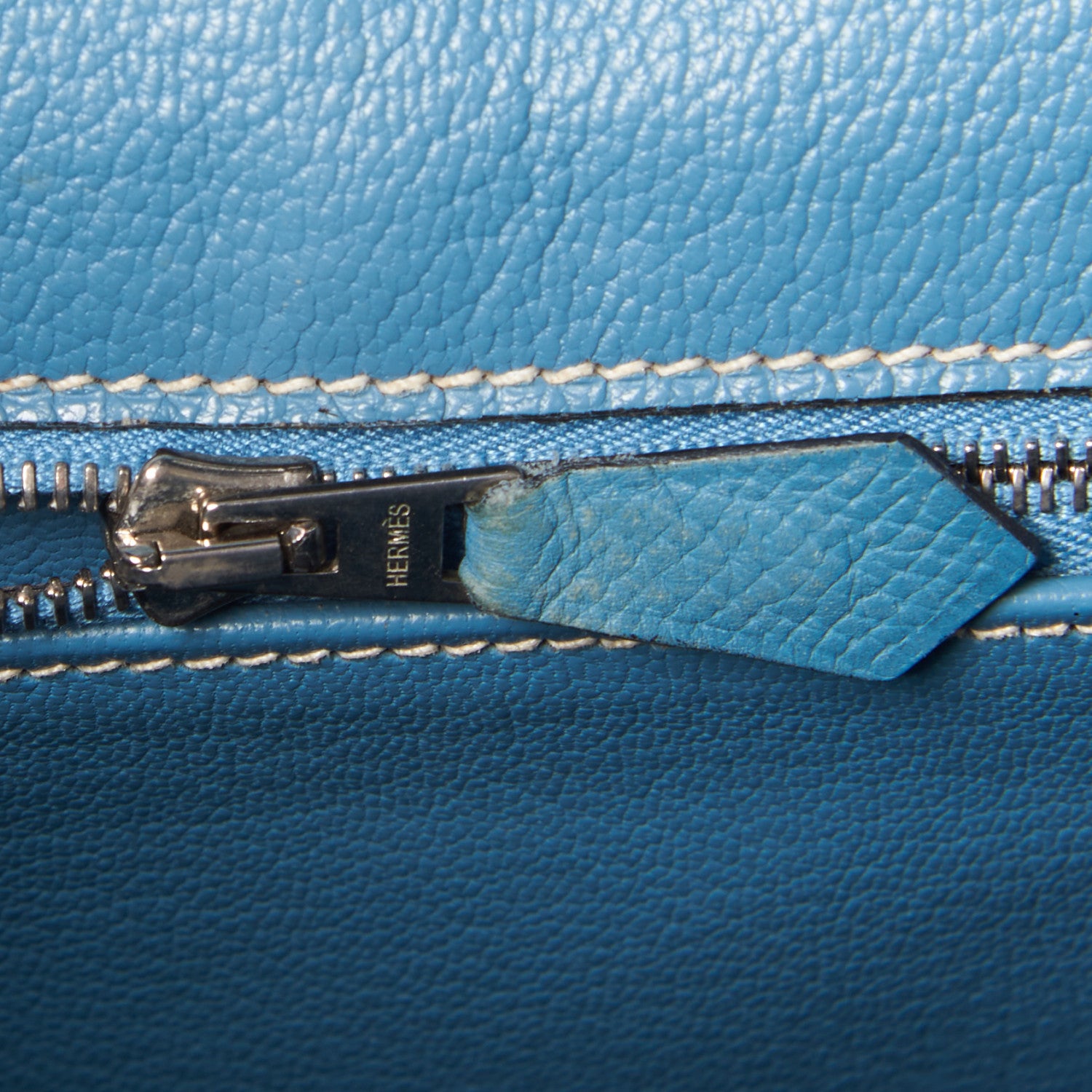 Hermes Epsom HAC Birkin 32 Blue Jean 18 of 39
