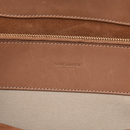 Saint Laurent Smooth Calfskin Medium Supple Sac De Jour Brown 13 of 13