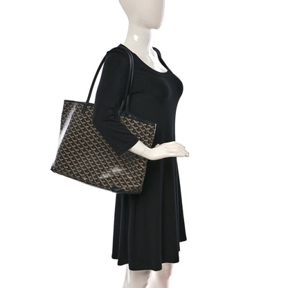 Goyard Goyardine Saint Louis GM Black 2 of 8