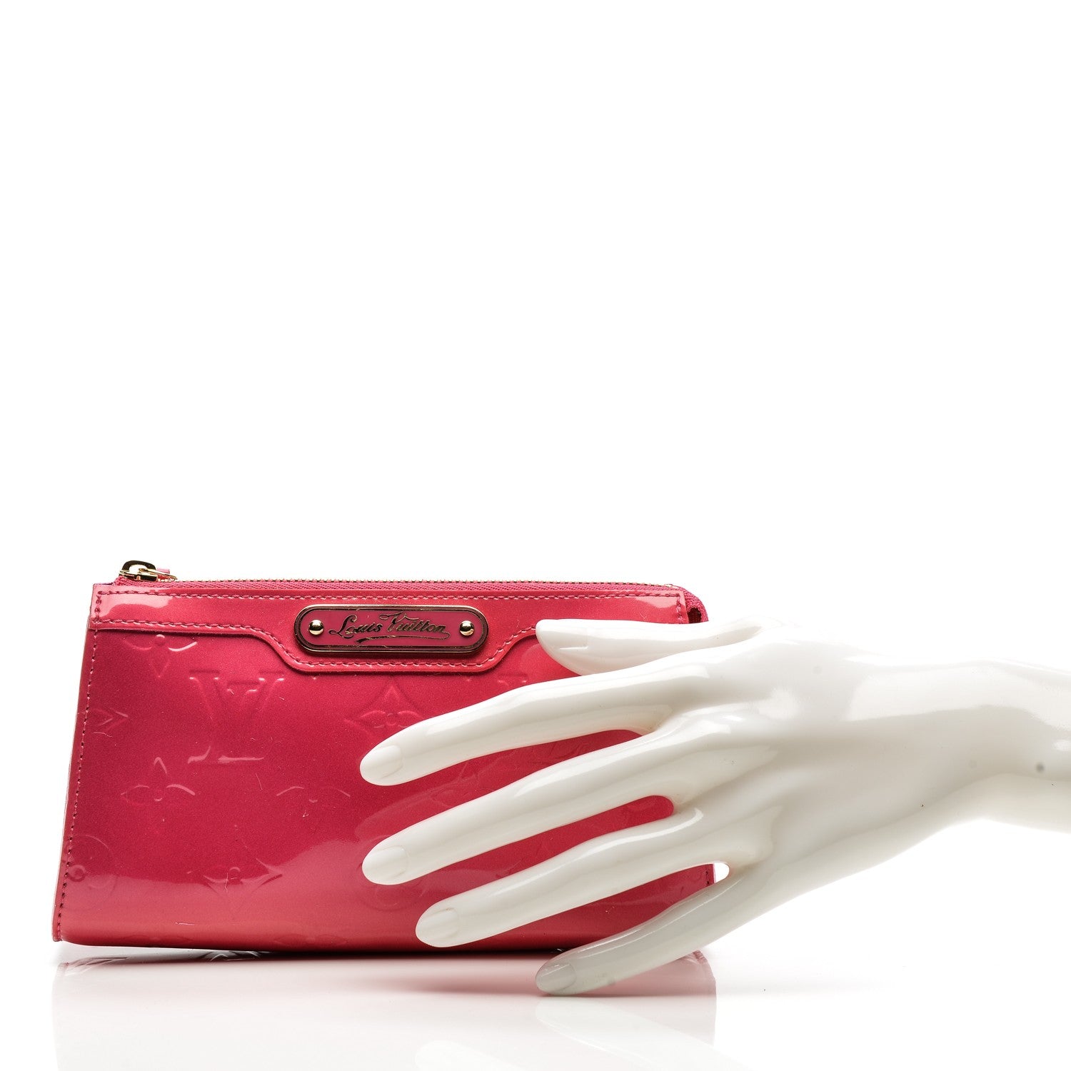 Louis Vuitton Vernis Trousse Cosmetic Pouch Rose Pop 2 of 6