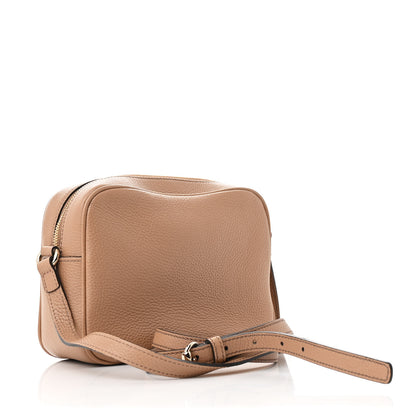 Gucci Pebbled Calfskin Small Soho Disco Bag Camelia 3 of 10