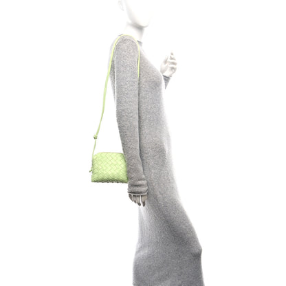 Bottega Veneta Nappa Intrecciato Mini Loop Camera Bag Fennel 2 of 9