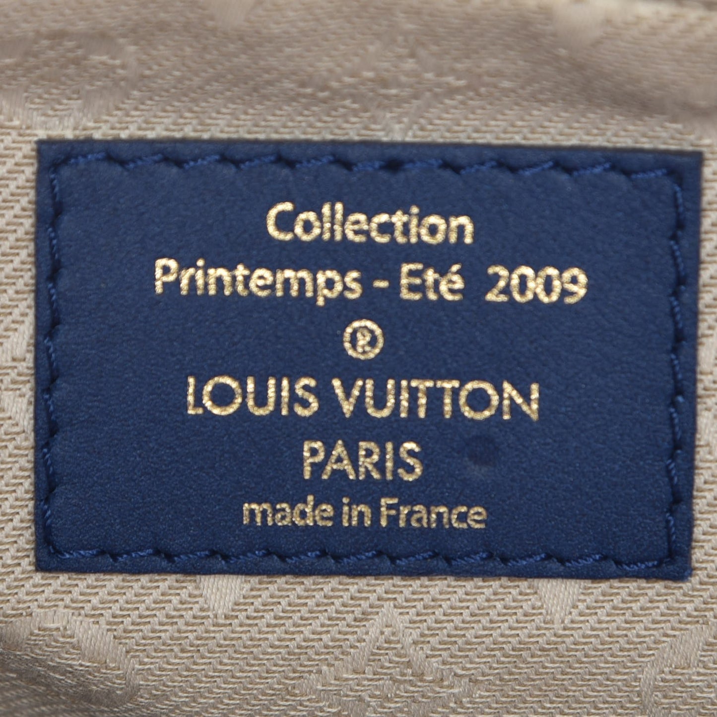 Supple Calfskin Paname Take Off Flight Bag Blue