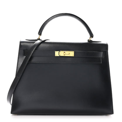 Hermes Box Kelly Sellier 32 Black 1 of 12