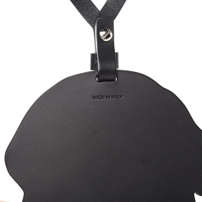 Givenchy Calfskin Rottweiler Bag Charm Black 3 of 4