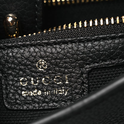 Gucci Grained Calfskin Web Medium Jackie 1961 Hobo Black 5 of 11