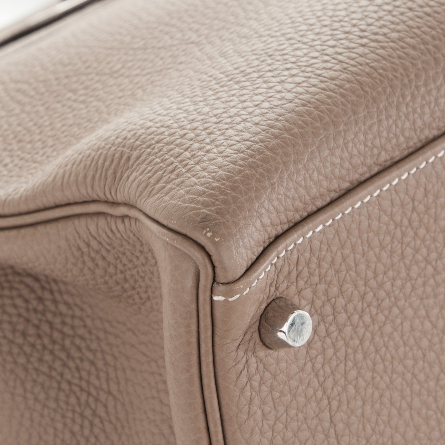 Hermes Togo Kelly Retourne 35 Etoupe 16 of 25