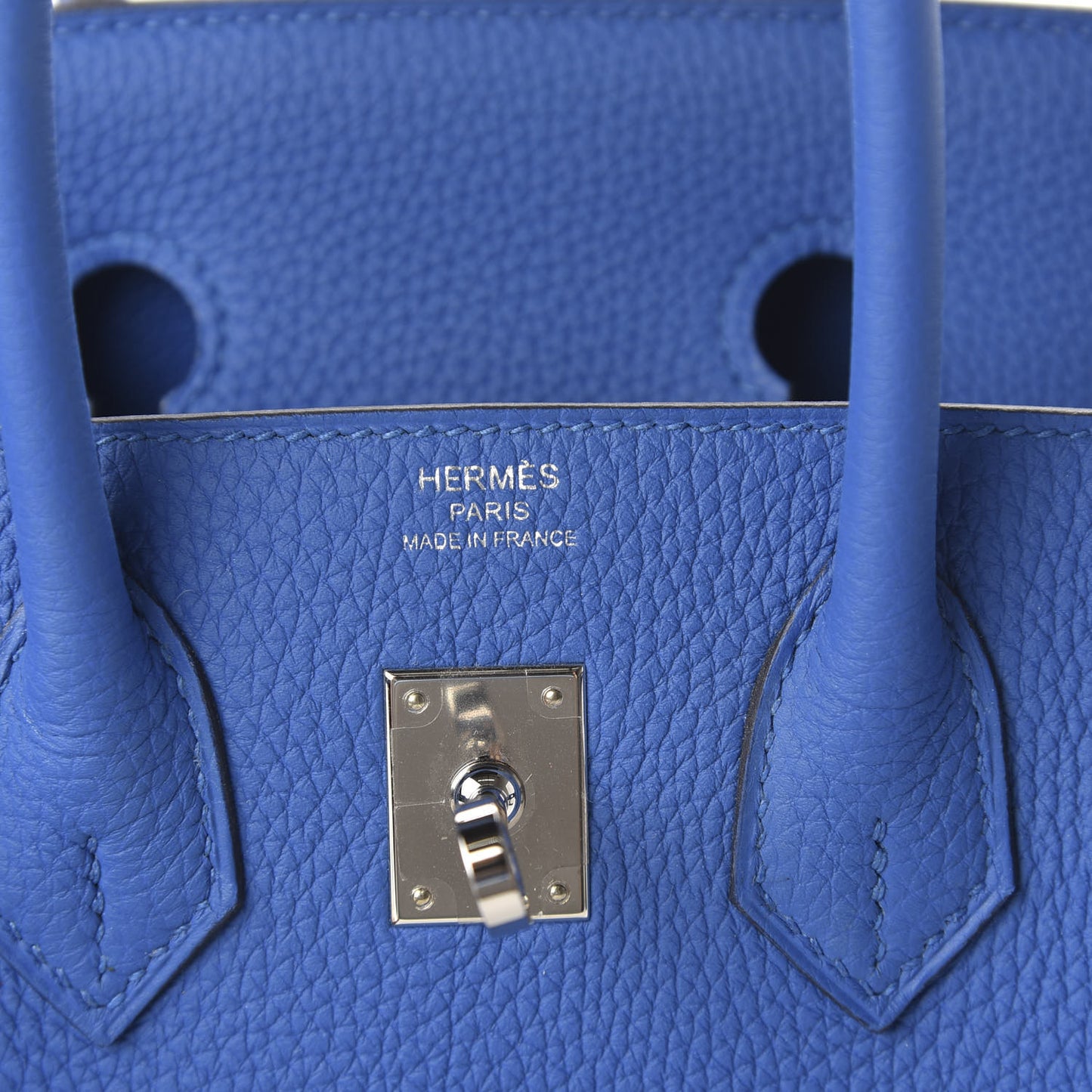 Togo Birkin 25 Bleu Zellige