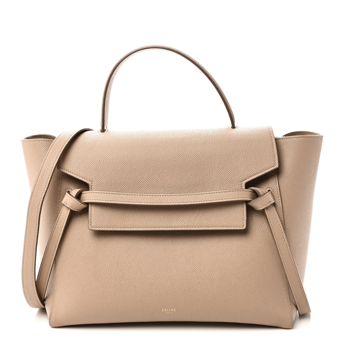 Grained Calfskin Small Belt Bag Dune