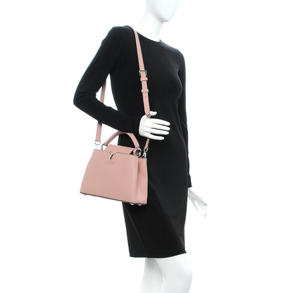 Louis Vuitton Taurillon Capucines BB Magnolia 2 of 10