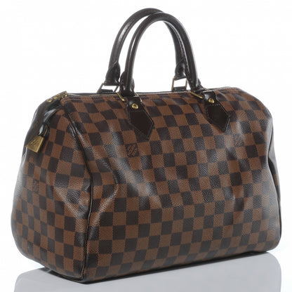 Louis Vuitton Damier Ebene Speedy 30 3 of 7