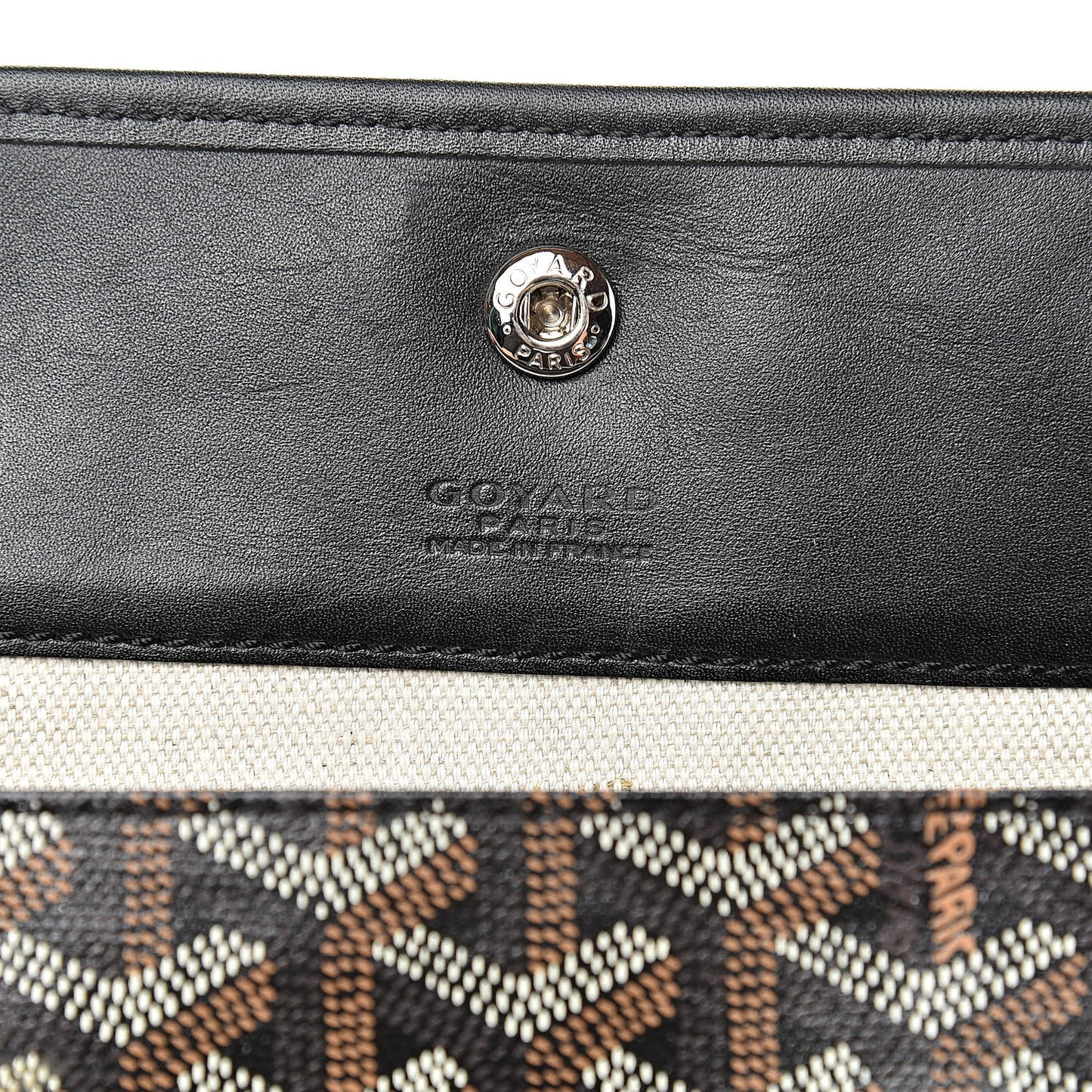 Goyardine Pouch Black