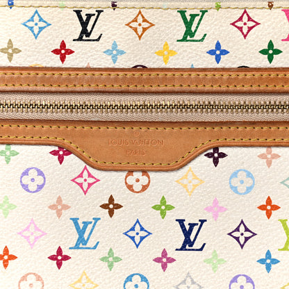Louis Vuitton Monogram Multicolor Pochette Plate GM White 12 of 14