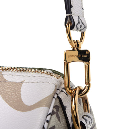 Louis Vuitton Monogram Giant Speedy Bandouliere 30 Kaki Beige 11 of 14