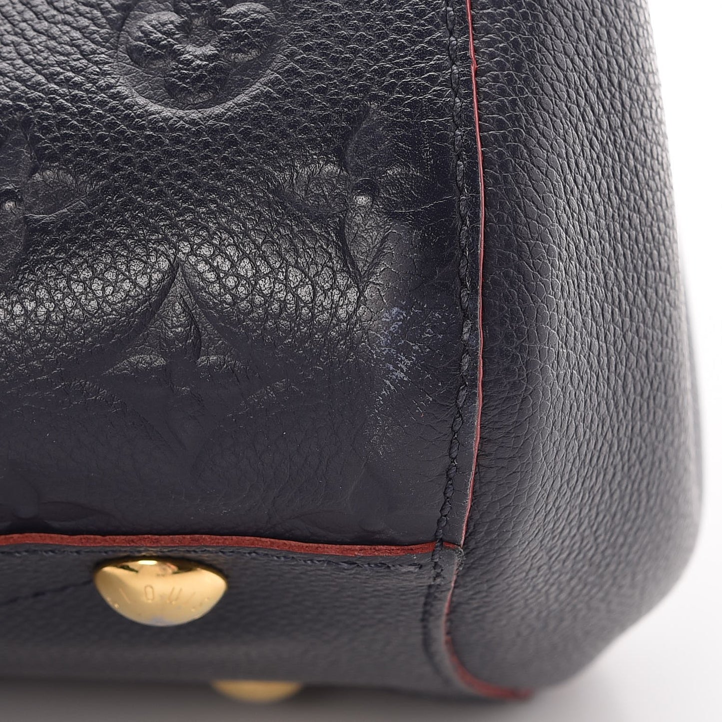 Empreinte Montaigne MM Marine Rouge