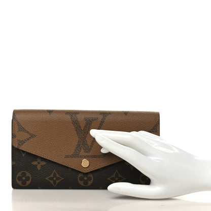 Louis Vuitton Reverse Monogram Giant Sarah Wallet 2 of 6