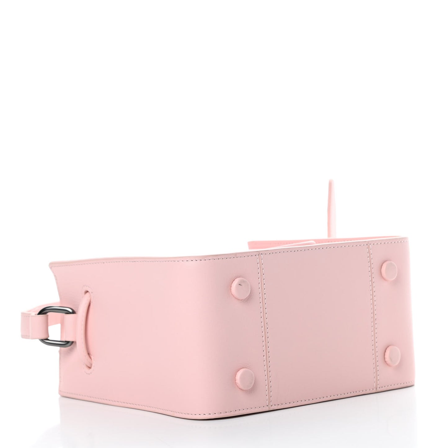 Smooth Calfskin Mini Soleil Bucket Bag Light Pink