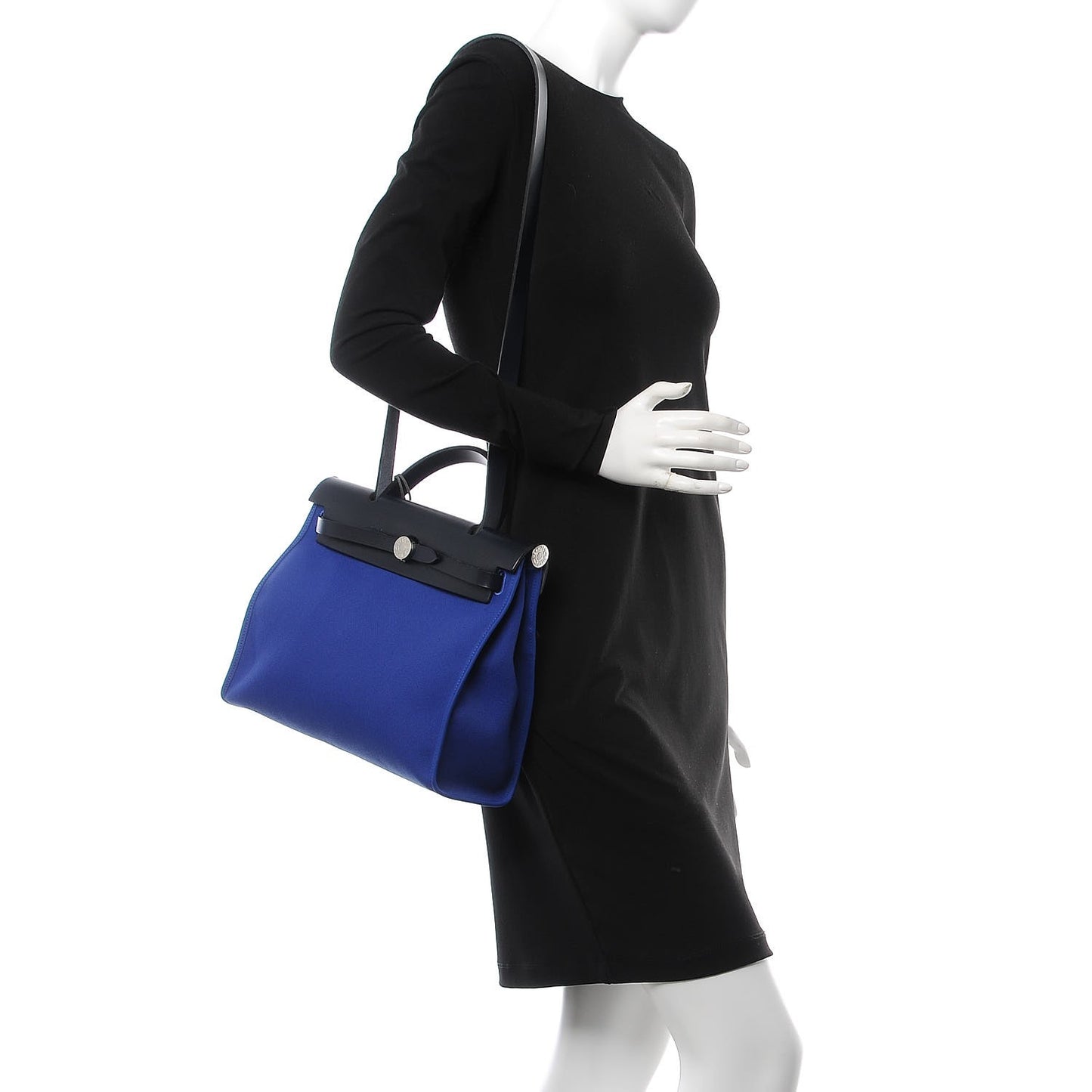 Toile Vache Hunter Herbag Zip 31 PM Bleu Electrique Bleu Indigo