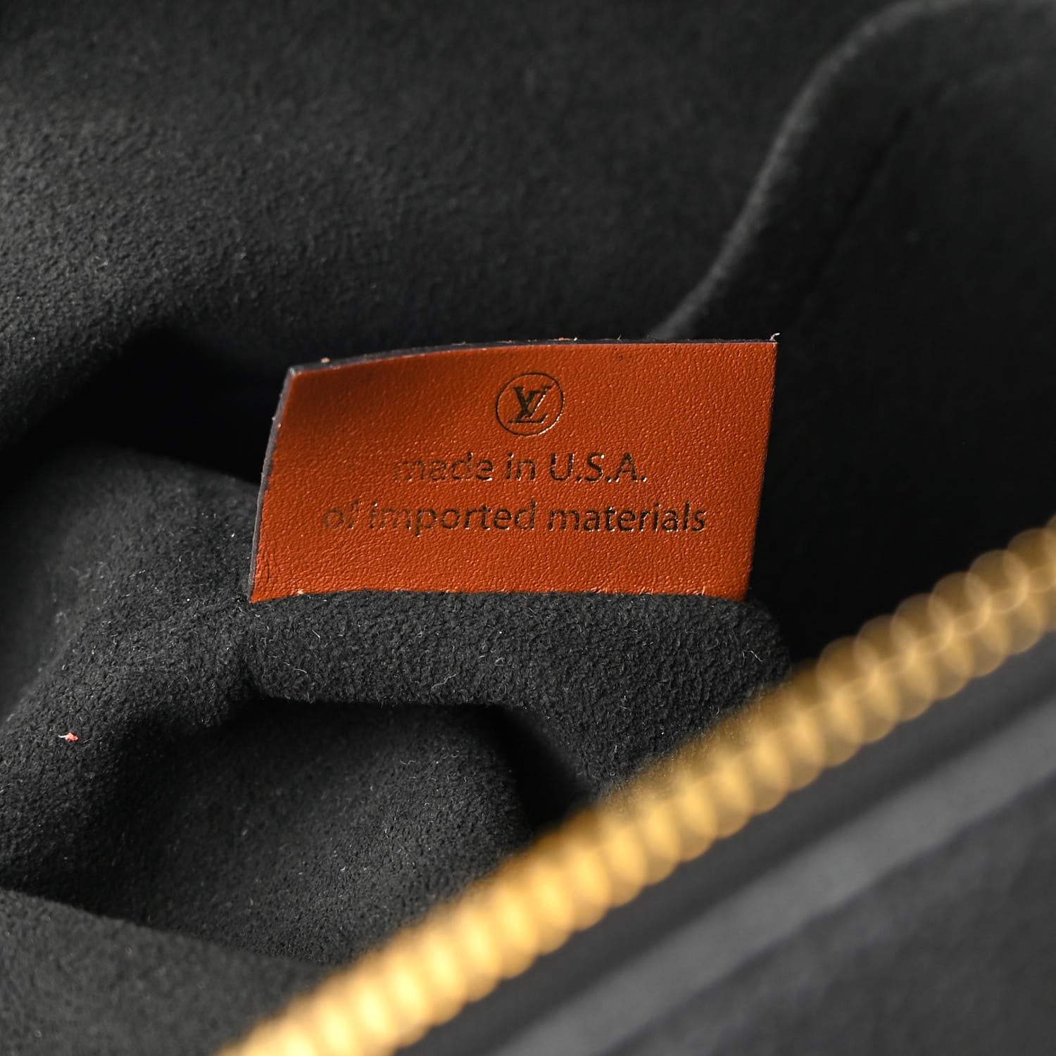 Louis Vuitton Monogram V Tote MM Black 7 of 15