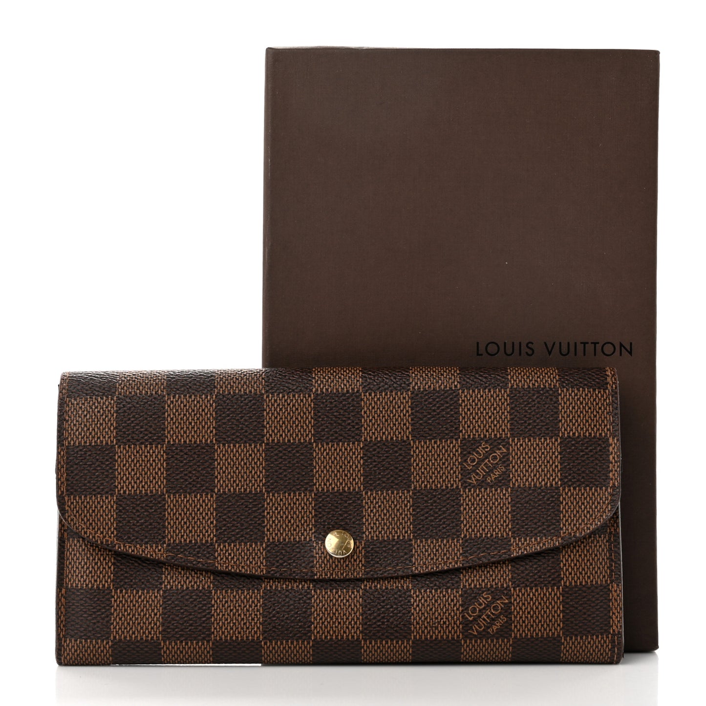 Damier Ebene Emilie Wallet
