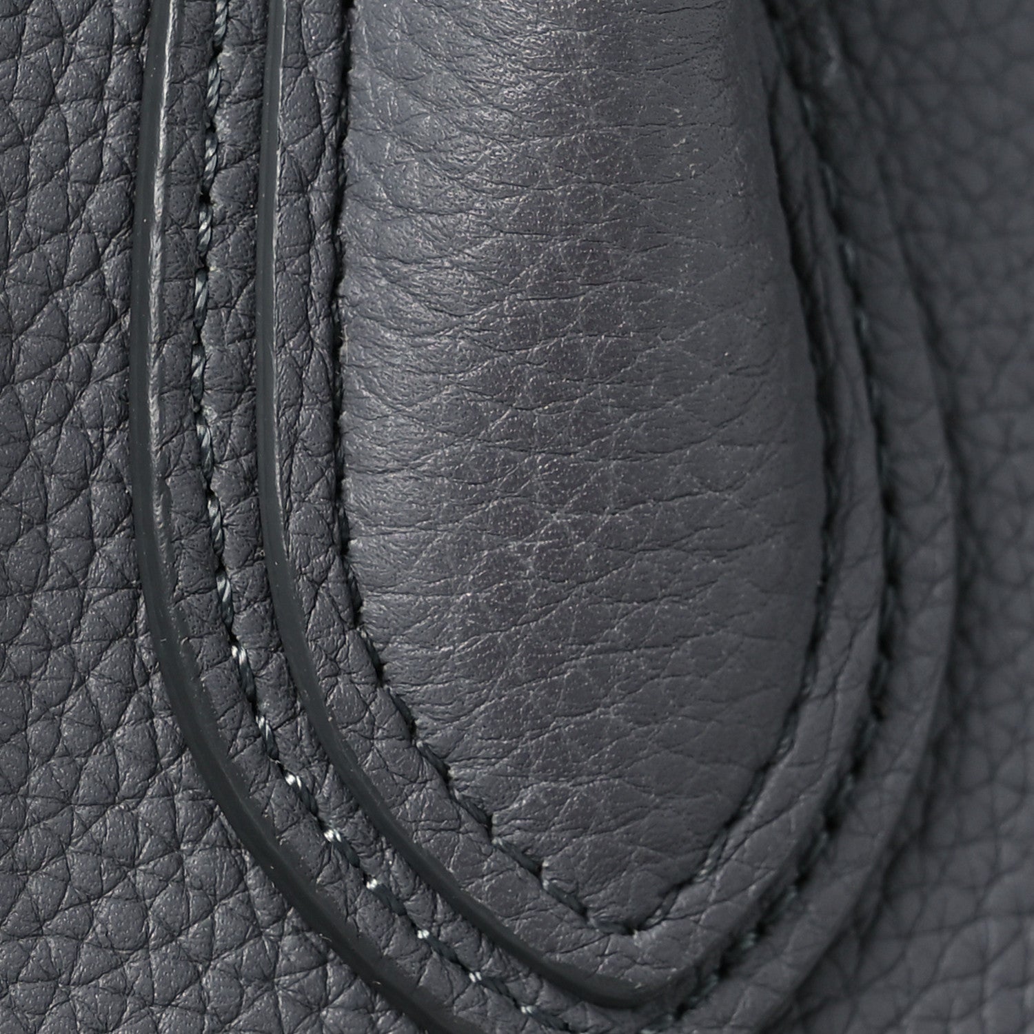 Celine Drummed Calfskin Nano Luggage Kohl 12 of 12