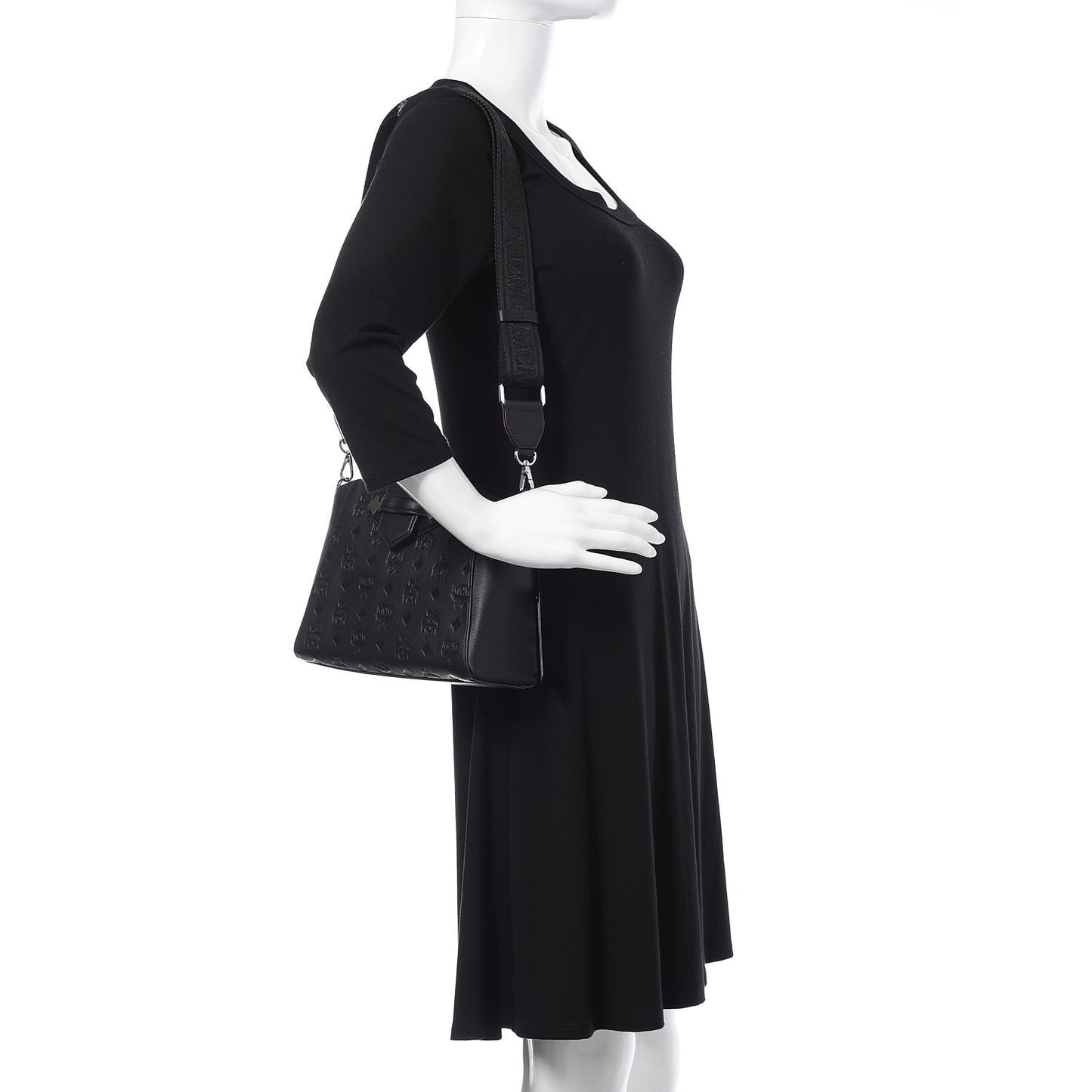 Calfskin Ottomar Essential Crossbody Bag Black