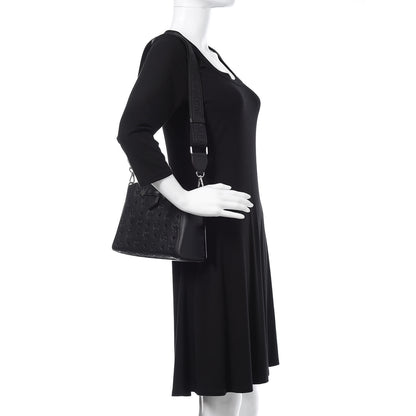 MCM Calfskin Ottomar Essential Crossbody Bag Black 2 of 10