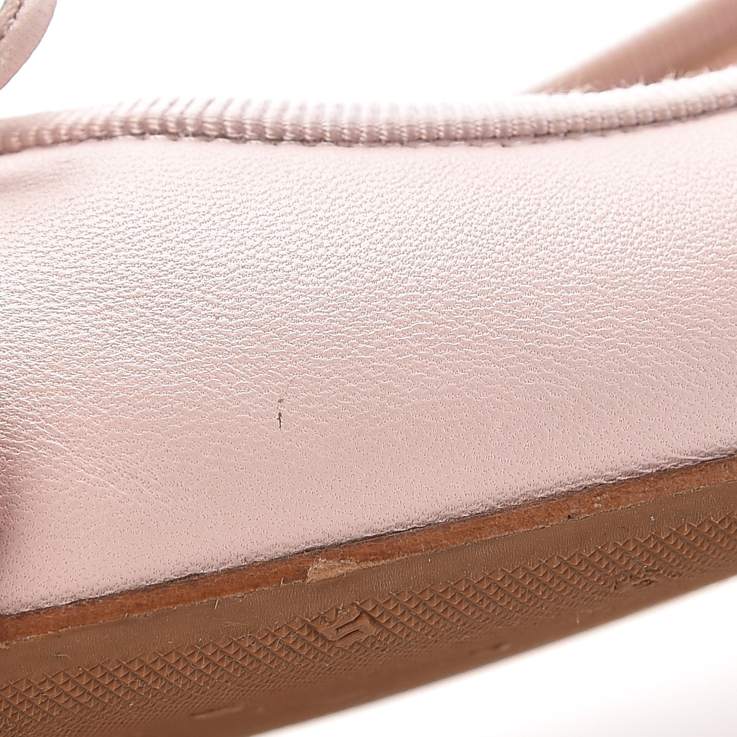 Chanel Lambskin Patent Cap Toe CC Ballerina Flats 37 Rose Clair 29 of 30