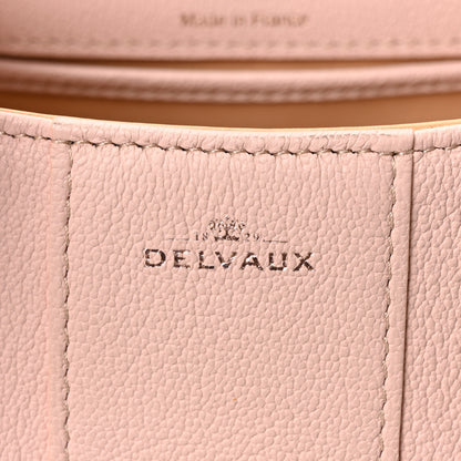 Delvaux Grained Rodeo Calfskin Mini Brillant Satchel Nude 7 of 11