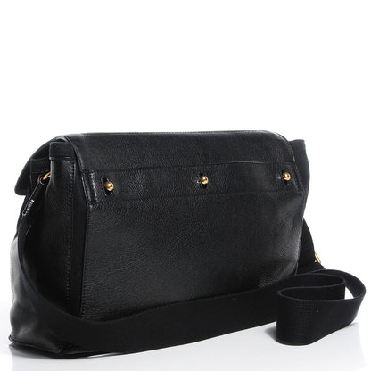 Saint Laurent Calfskin Muse Two Messenger Black 3 of 7