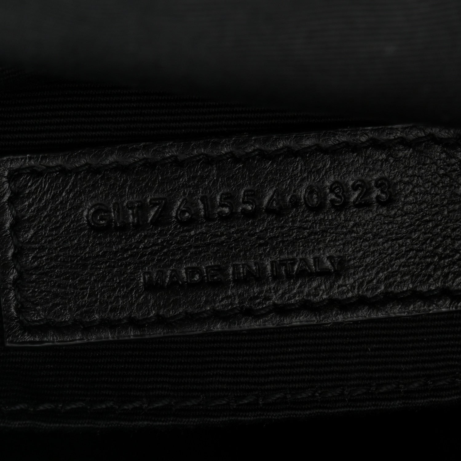 Saint Laurent Calfskin Matelasse Monogram Lou Camera Bag Black 7 of 10