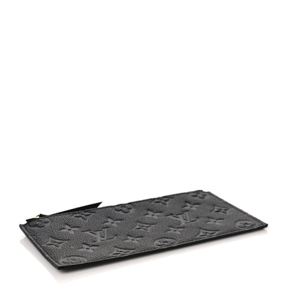 Louis Vuitton Empreinte Felicie Chain Wallet Zippered Insert Black 4 of 8