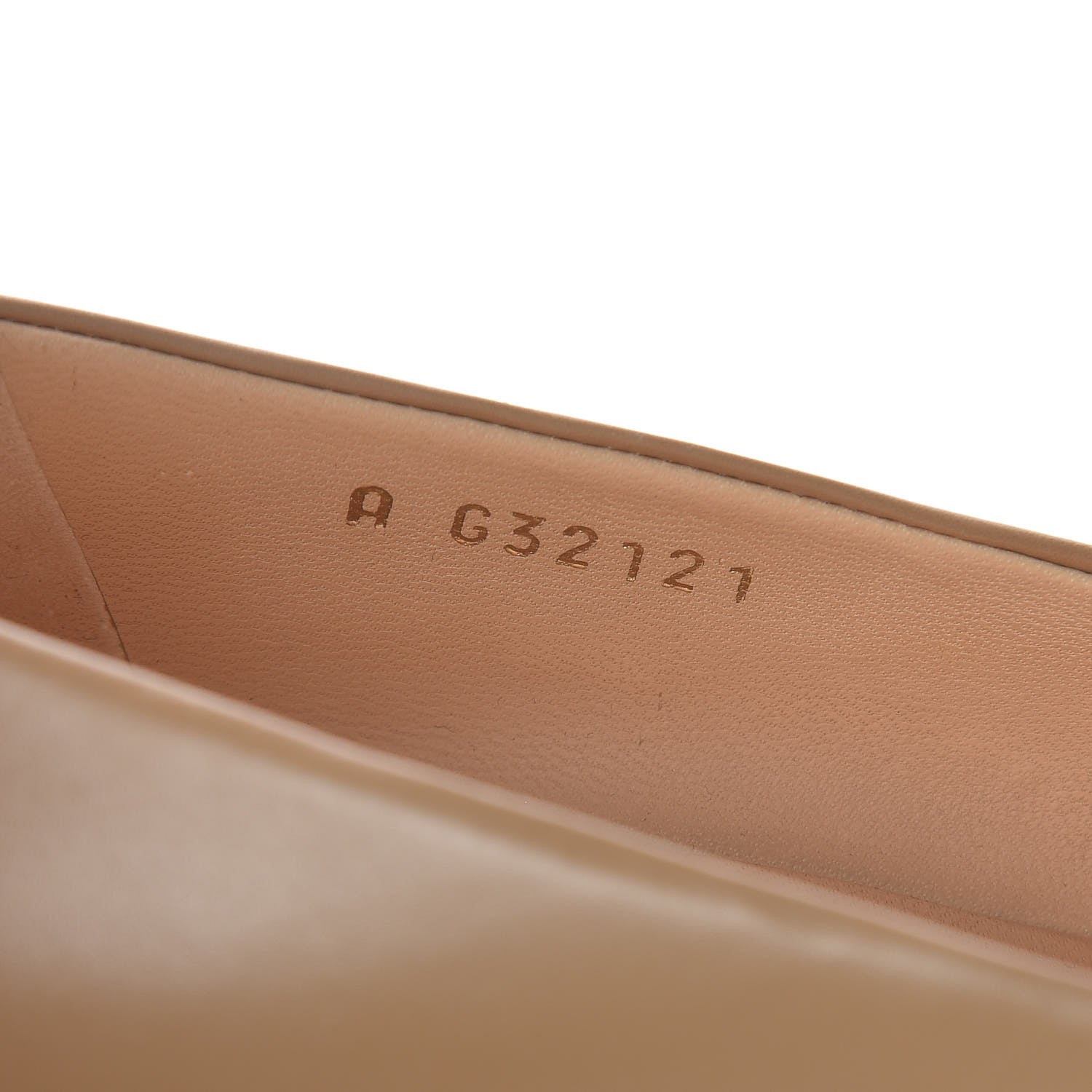 Chanel Lambskin Patent Cap Toe Pumps 37.5 Beige 10 of 14
