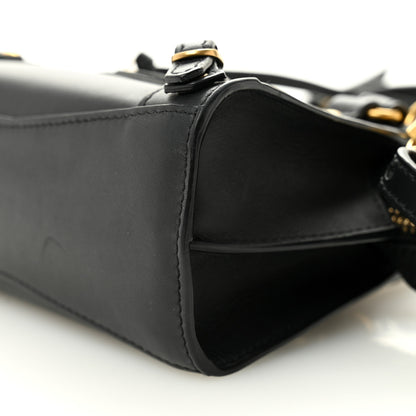 Balenciaga Smooth Calfskin Neo Classic Brass Hardware Nano City Crossbody Black 10 of 10