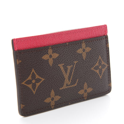 Louis Vuitton Monogram My LV Heritage Card Holder Orange Fuchsia 2 of 6