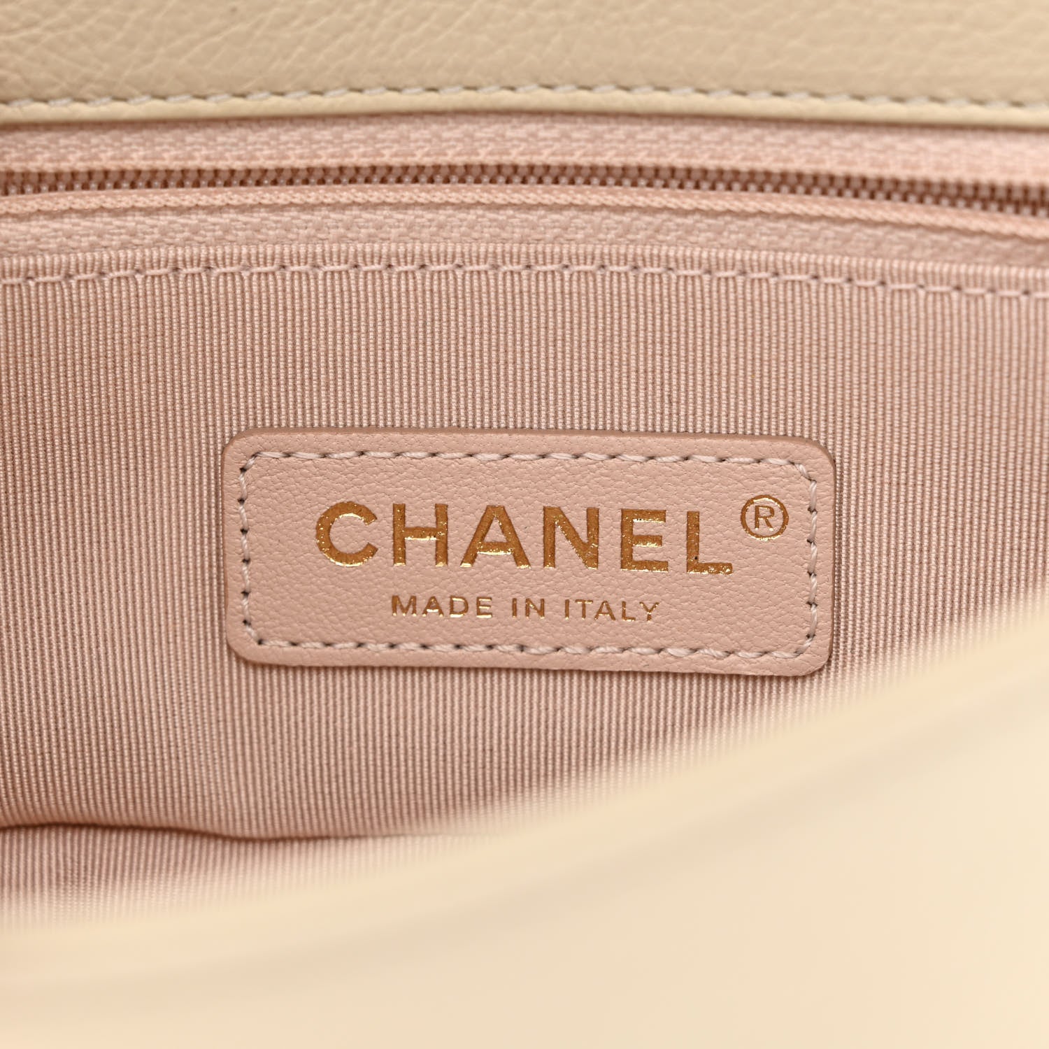 Chanel Caviar Quilted Mini Studded Flap White 6 of 13