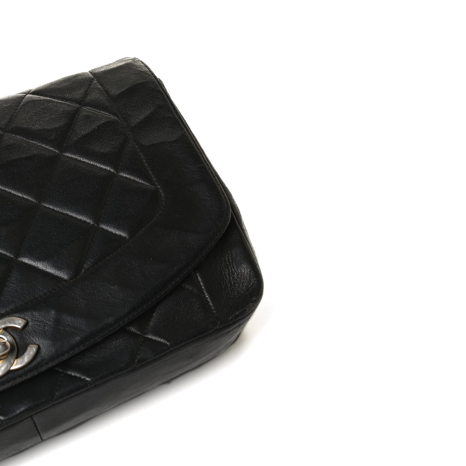 Chanel Lambskin Quilted Small Single Flap Black 16 of 21